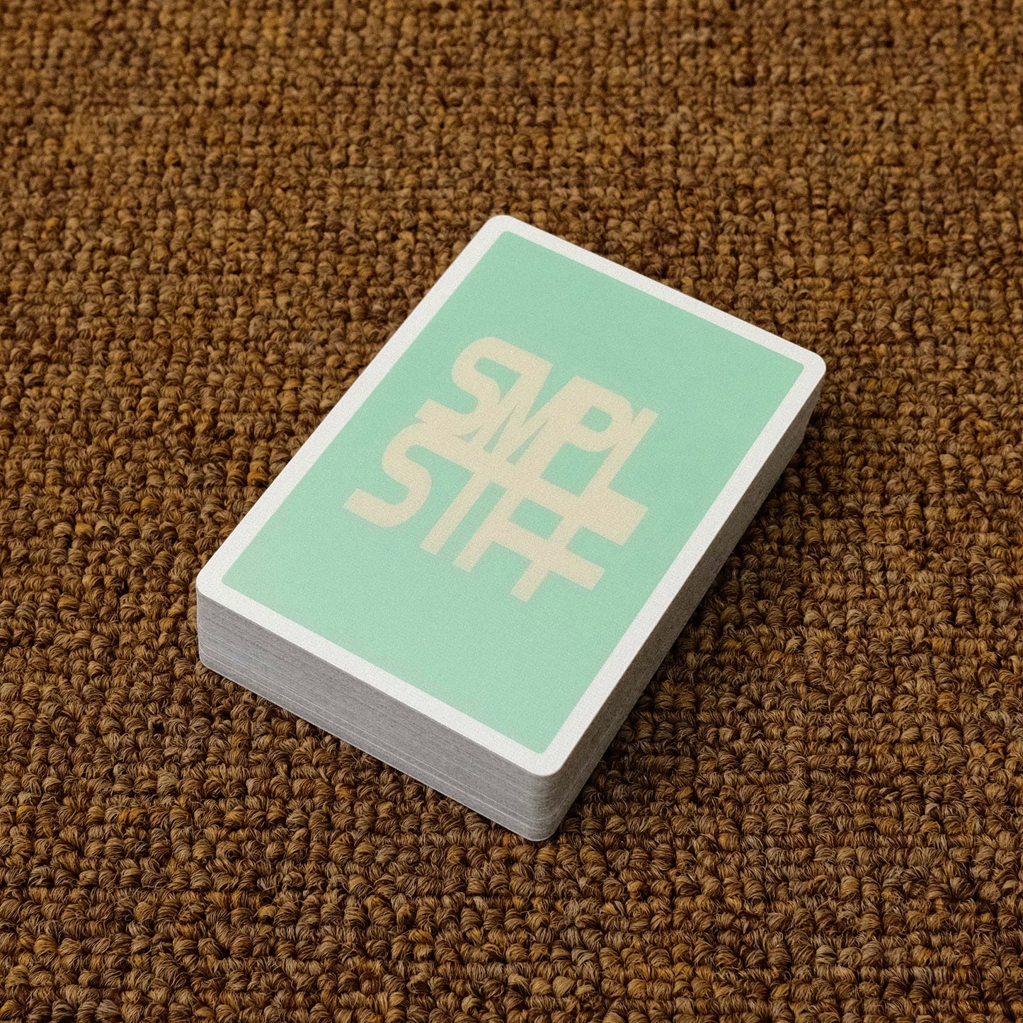 Spearmint Logo Playing Cards